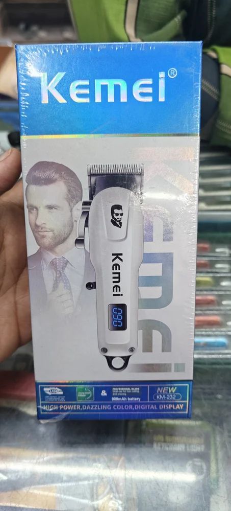 Professionals Design Perfect Shaver And Hair Trimmercut Rechargeable Beard And Moustaches Hair Machine Trimming With Cord And Without Cordless Use(White)